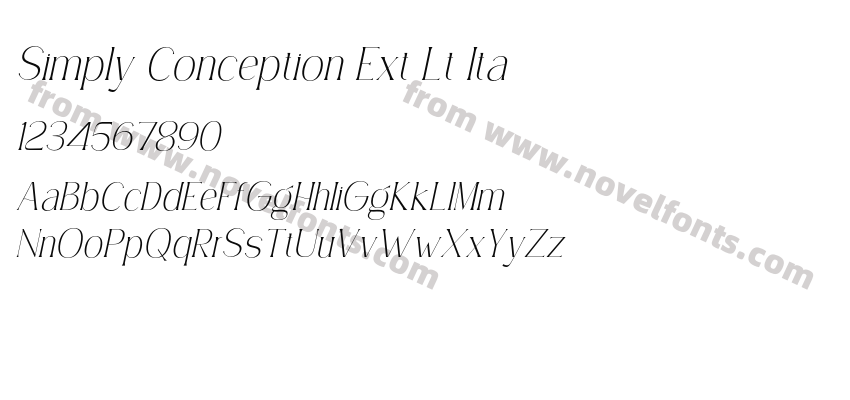 Simply Conception Ext Lt ItaPreview