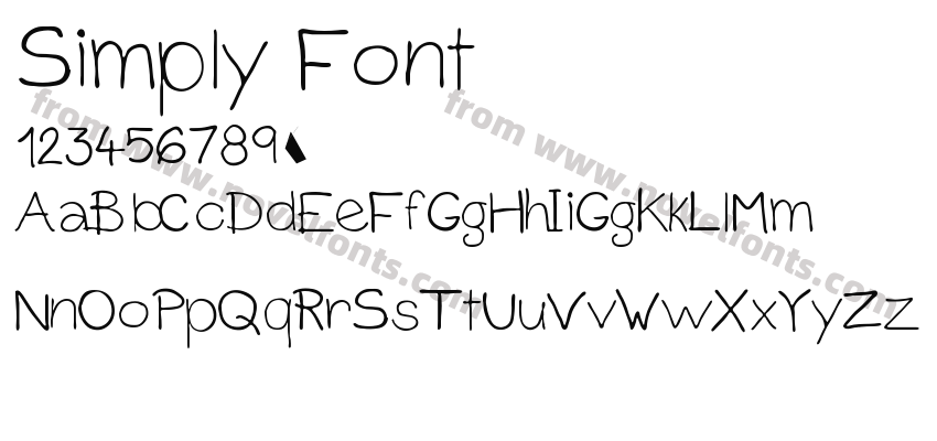 Simply FontPreview