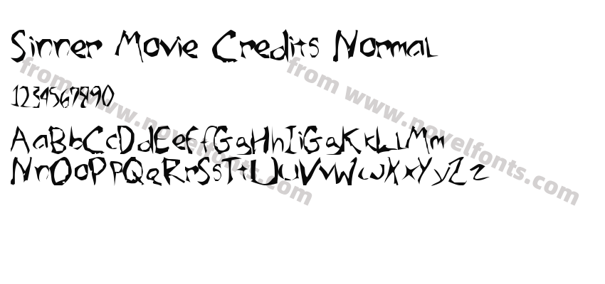 Sinner Movie Credits NormalPreview
