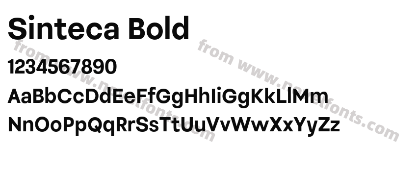 Sinteca BoldPreview