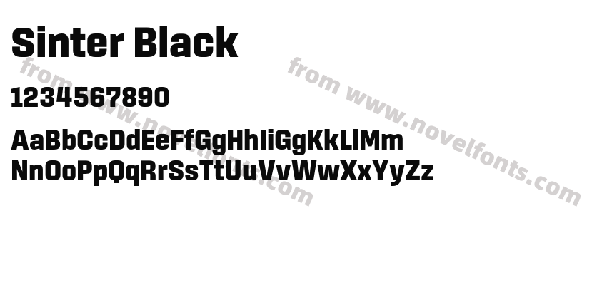 Sinter BlackPreview