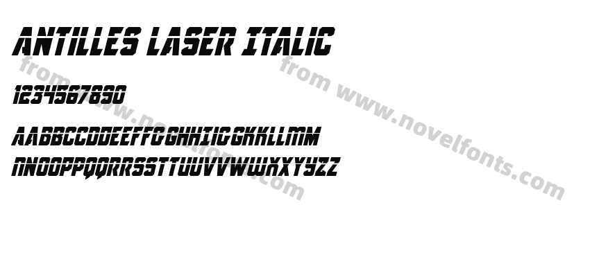 Antilles Laser ItalicPreview