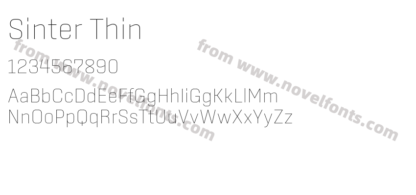 Sinter ThinPreview