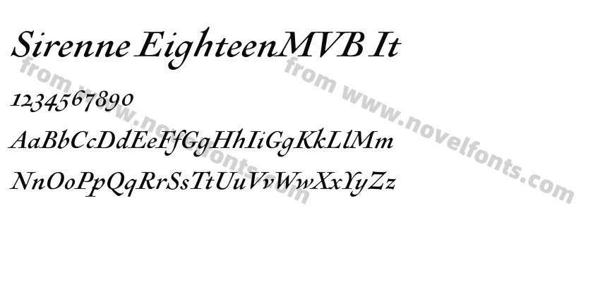 Sirenne EighteenMVB ItPreview