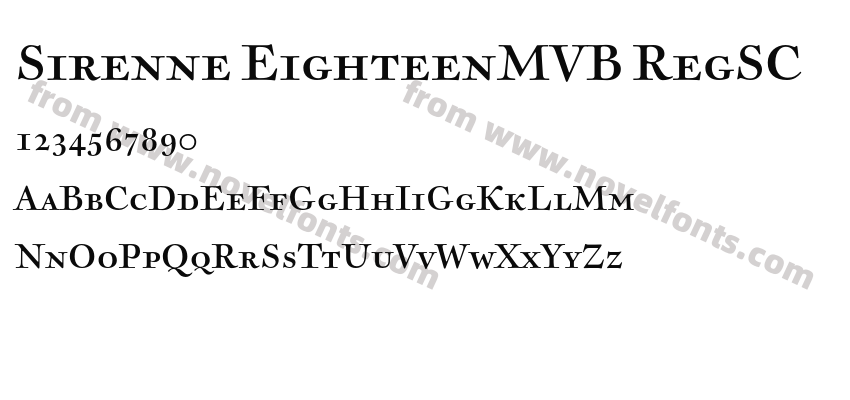 Sirenne EighteenMVB RegSCPreview