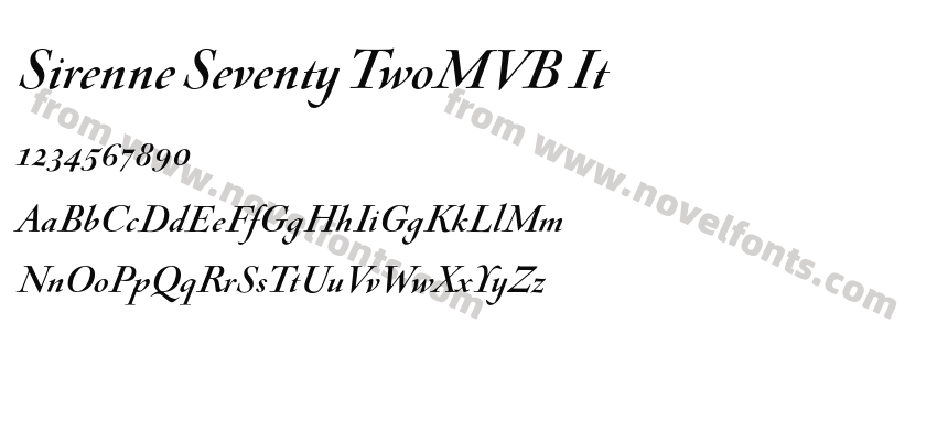 Sirenne Seventy TwoMVB ItPreview