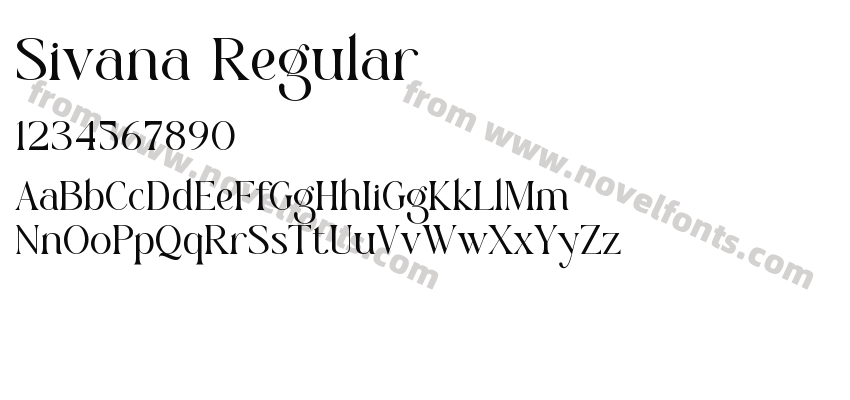 Sivana RegularPreview