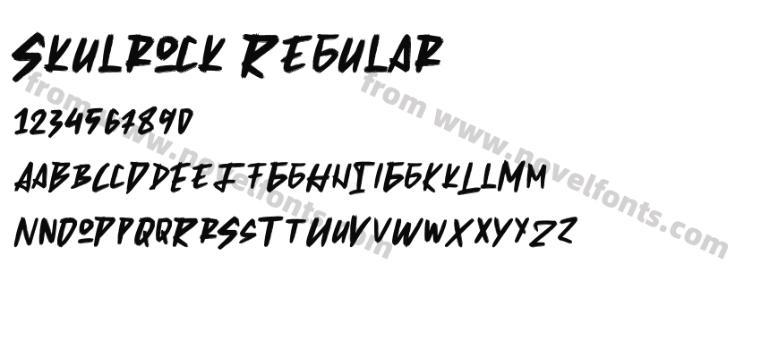 Skulrock RegularPreview