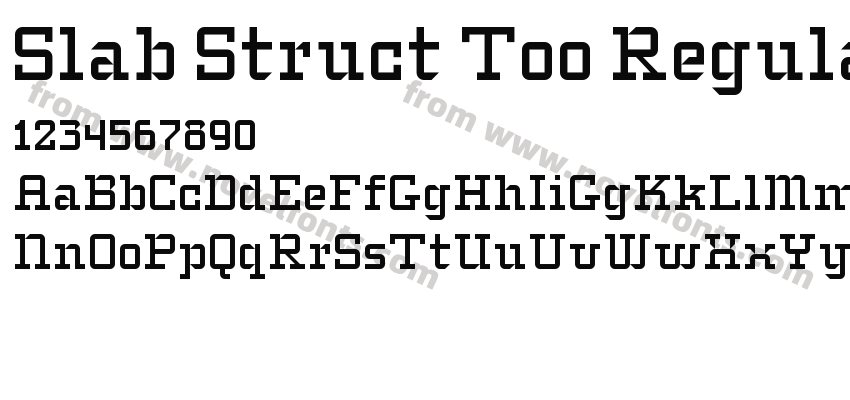 Slab Struct Too RegularPreview