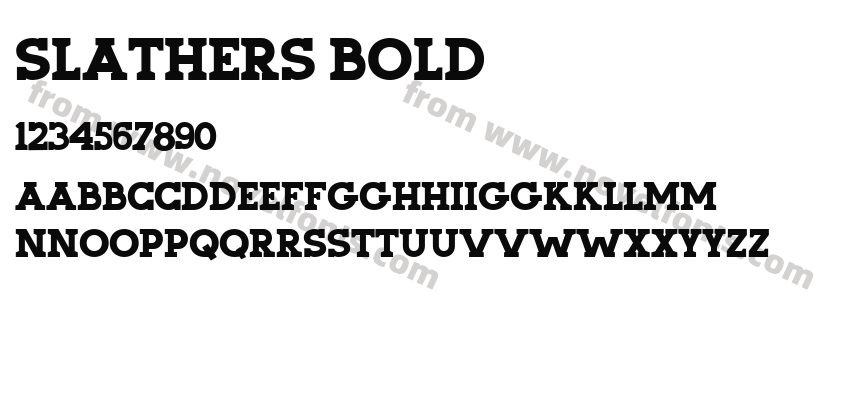 Slathers BoldPreview