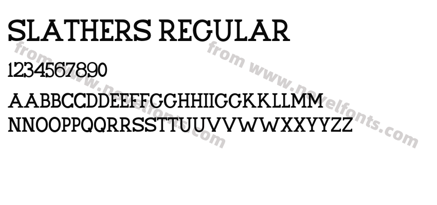 Slathers RegularPreview