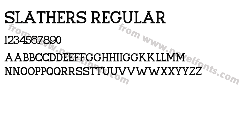 Slathers RegularPreview