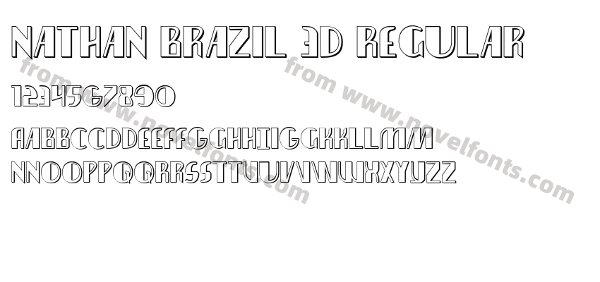 Nathan Brazil 3D RegularPreview