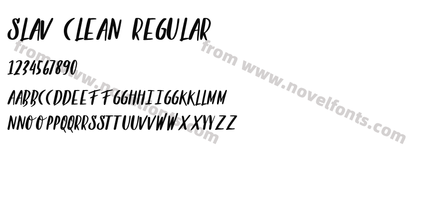 Slav Clean RegularPreview