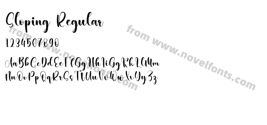Sloping RegularPreview