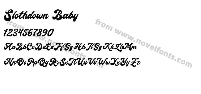 Slothdown BabyPreview
