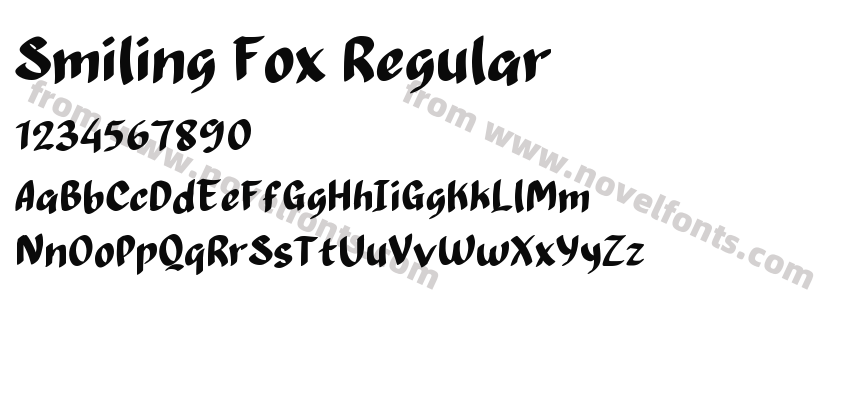 Smiling Fox RegularPreview