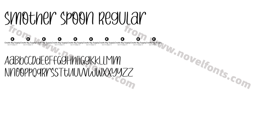 Smother Spoon RegularPreview