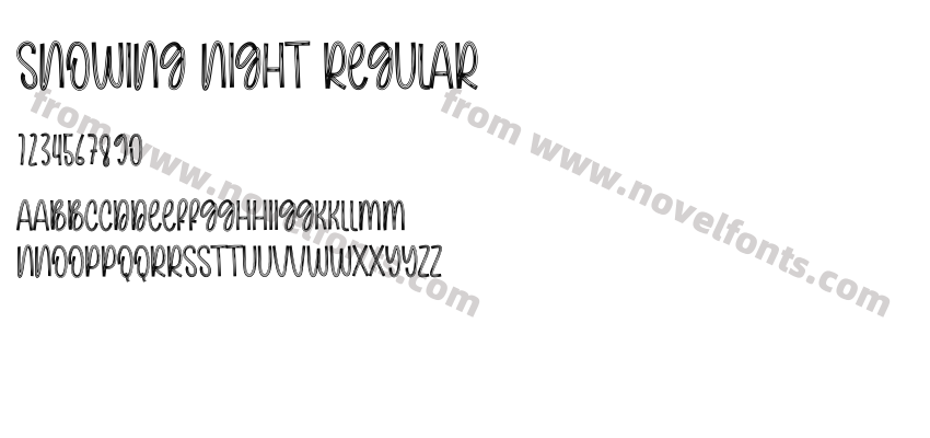 Snowing Night RegularPreview