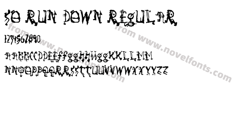So Run Down RegularPreview