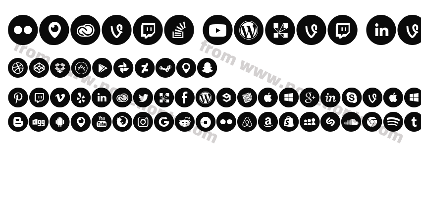 Social Media CircledPreview