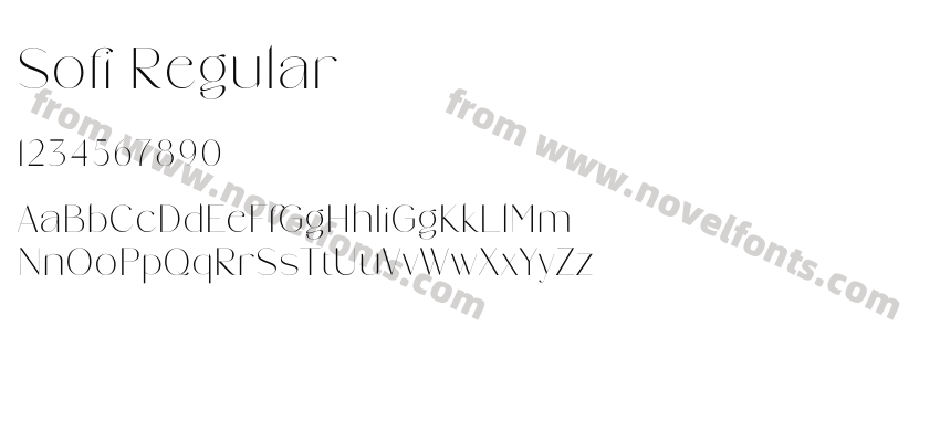 Sofi RegularPreview