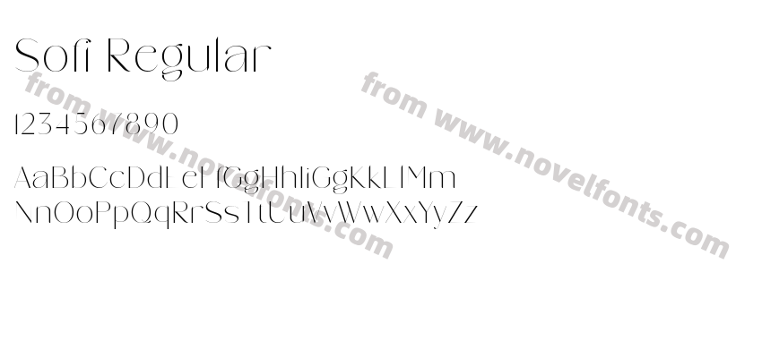Sofi RegularPreview