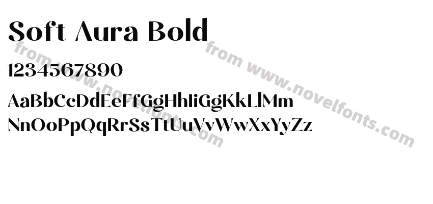 Soft Aura BoldPreview