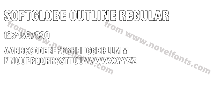 Softglobe Outline RegularPreview