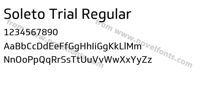Soleto Trial RegularPreview