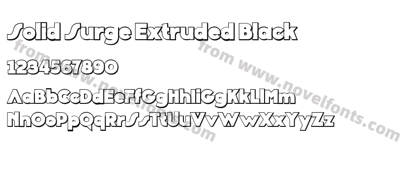 Solid Surge Extruded BlackPreview