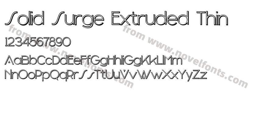 Solid Surge Extruded ThinPreview