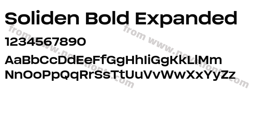 Soliden Bold ExpandedPreview