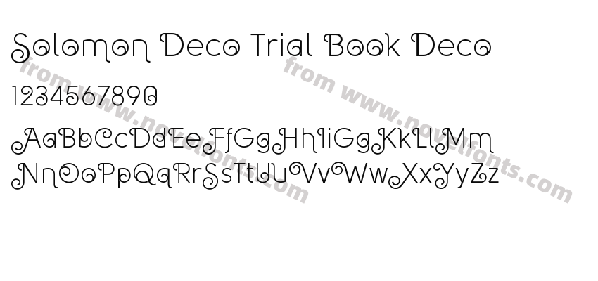 Solomon Deco Trial Book DecoPreview
