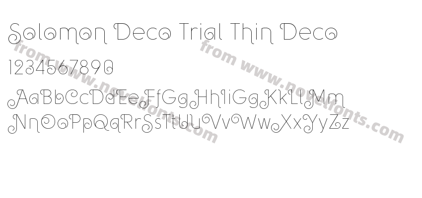Solomon Deco Trial Thin DecoPreview