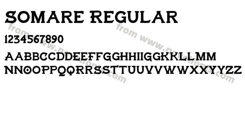 Somare RegularPreview
