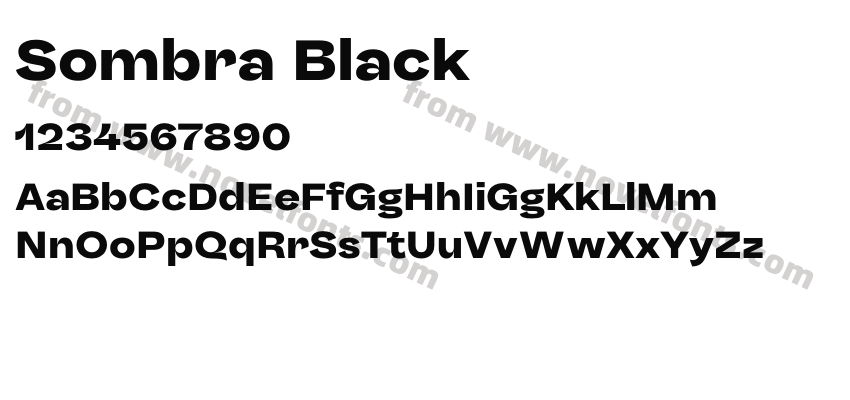 Sombra BlackPreview