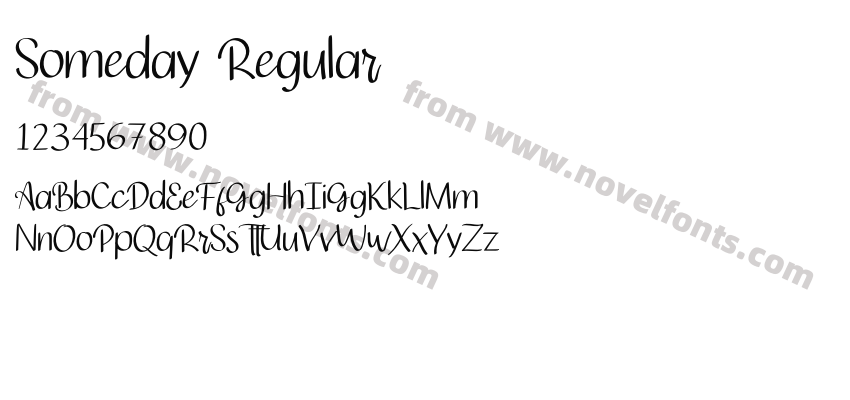 Someday RegularPreview