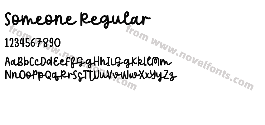 Someone RegularPreview