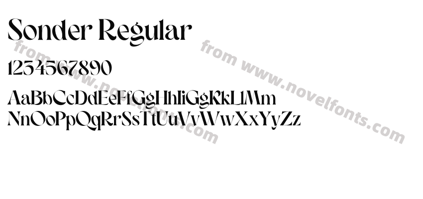 Sonder RegularPreview
