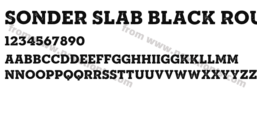 Sonder Slab Black RoughPreview