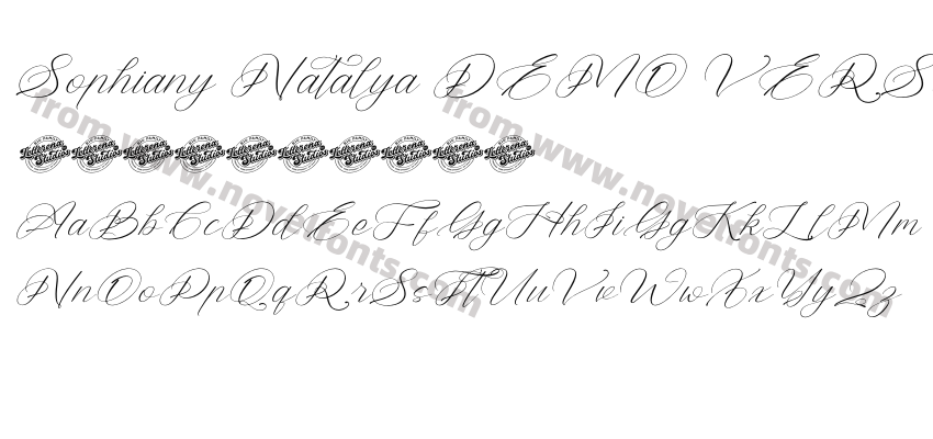 Sophiany Natalya DEMO VERSION ItalicPreview