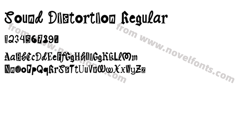 Sound Distortion RegularPreview