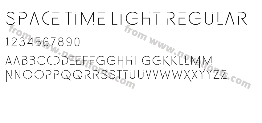 Space Time Light RegularPreview