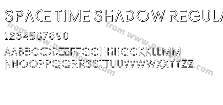 Space Time Shadow RegularPreview