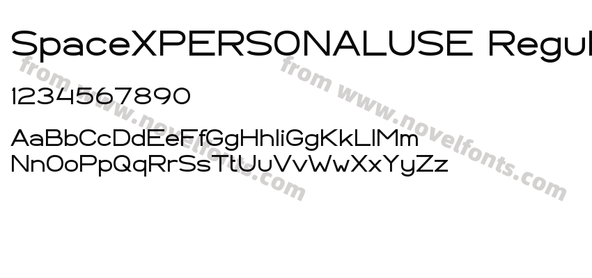 SpaceXPERSONALUSE RegularPreview