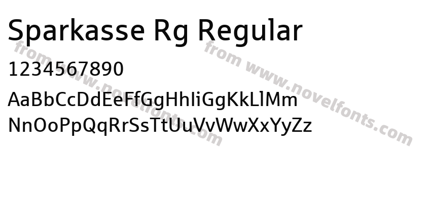 Sparkasse Rg RegularPreview