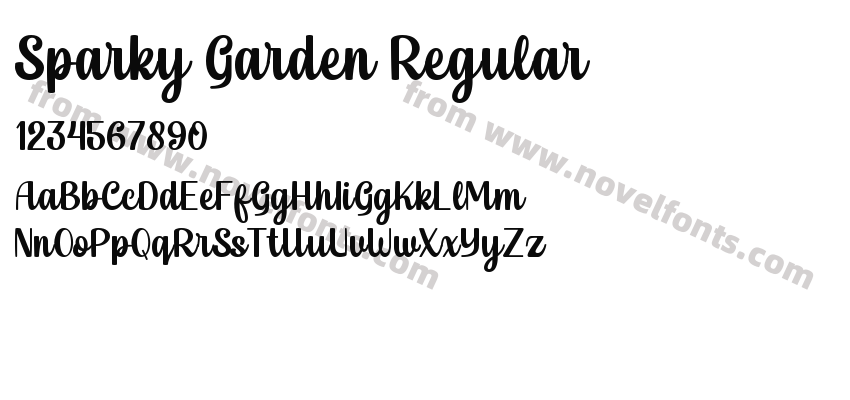 Sparky Garden RegularPreview