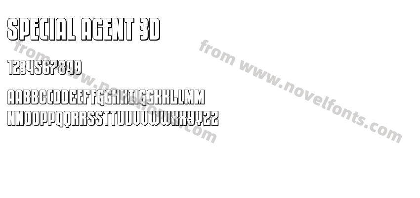 Special Agent 3DPreview