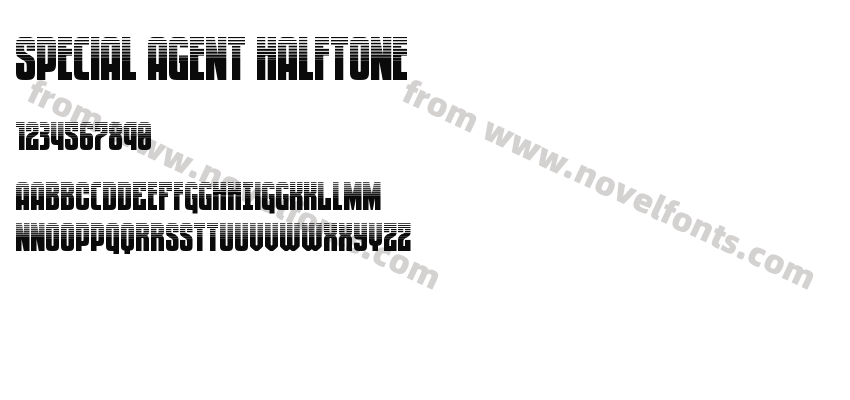 Special Agent HalftonePreview